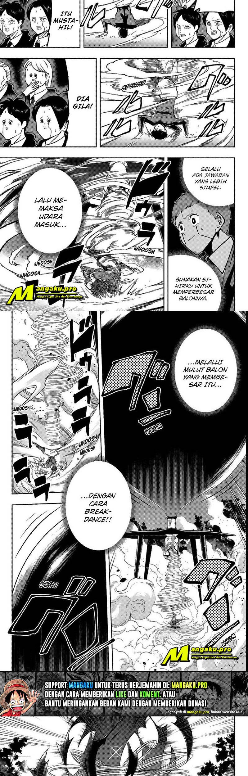 Mashle: Magic and Muscles Chapter 49 - halaman 11