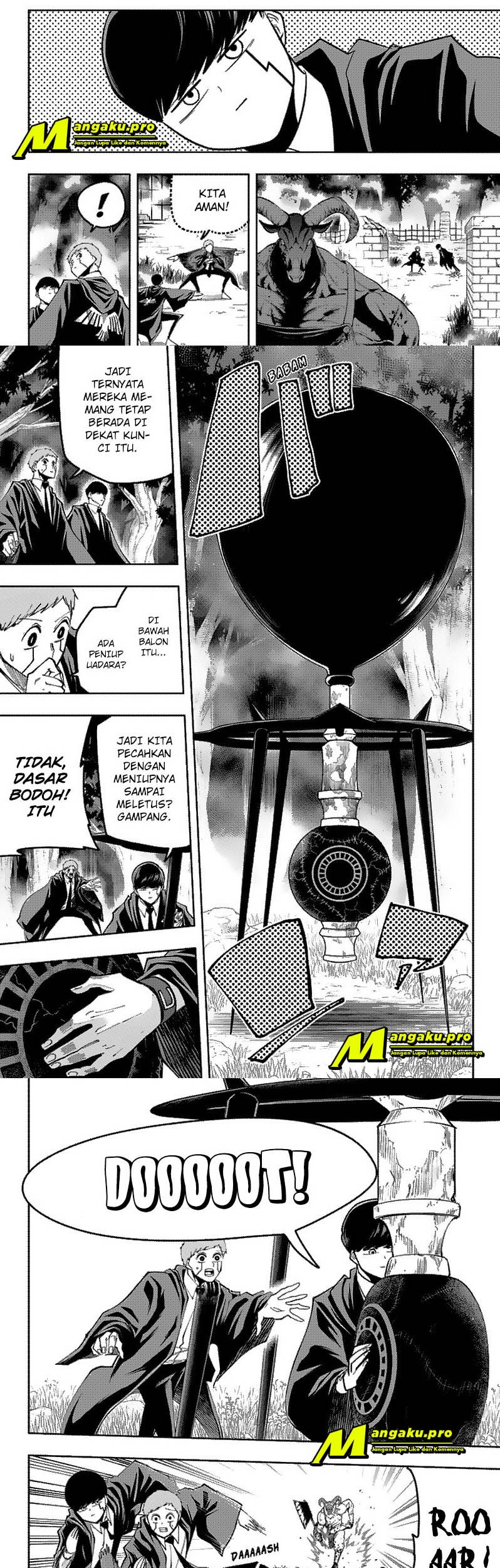 Mashle: Magic and Muscles Chapter 49 - halaman 6