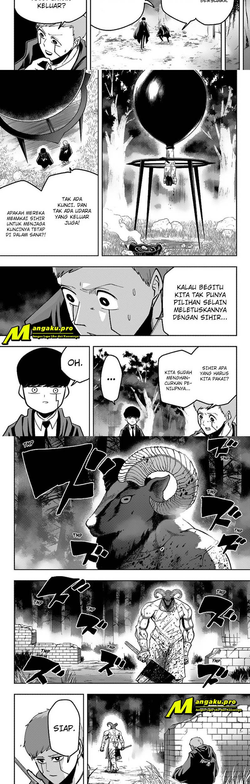 Mashle: Magic and Muscles Chapter 49 - halaman 8