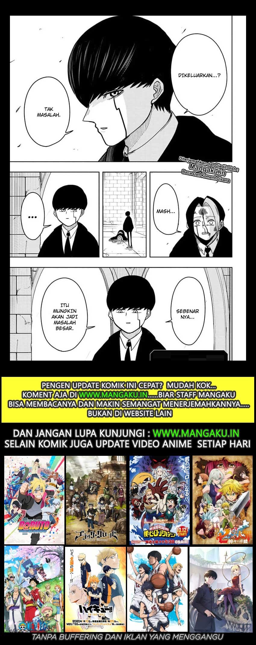 Mashle: Magic and Muscles Chapter 5 - halaman 19