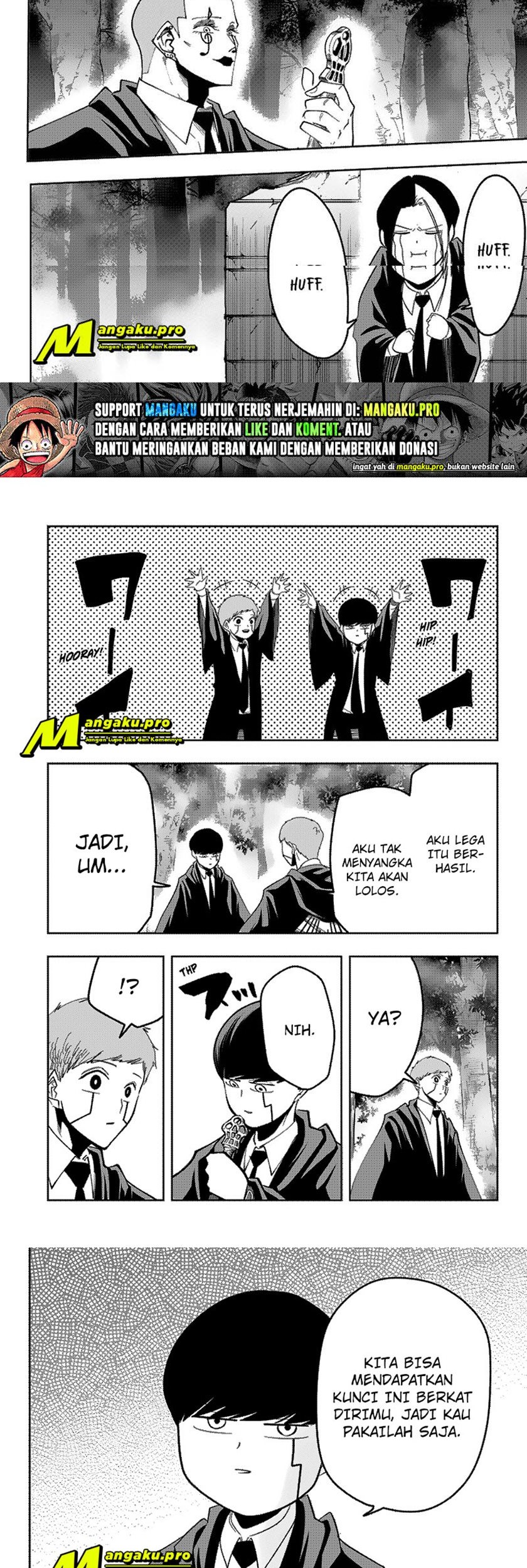 Mashle: Magic and Muscles Chapter 50 - halaman 3