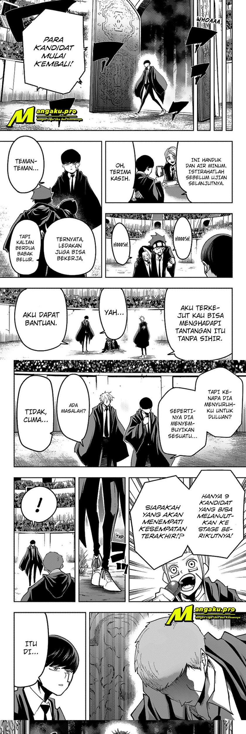 Mashle: Magic and Muscles Chapter 50 - halaman 9