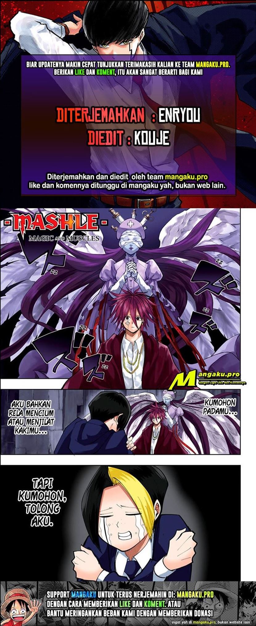Mashle: Magic and Muscles Chapter 52 - halaman 1