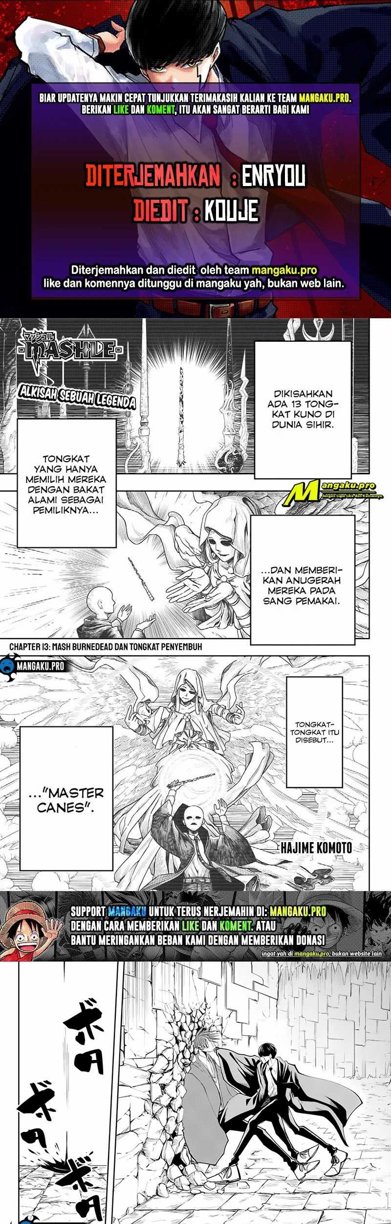 Mashle: Magic and Muscles Chapter 53 - halaman 1