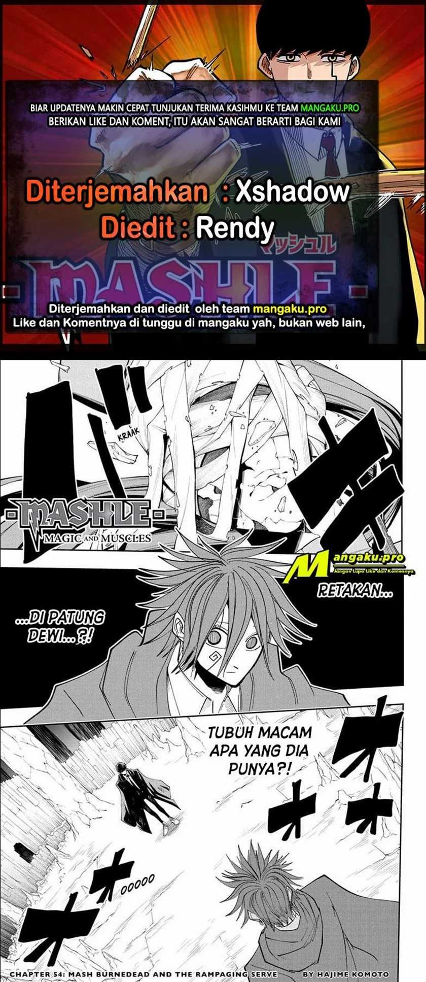 Mashle: Magic and Muscles Chapter 54 - halaman 1