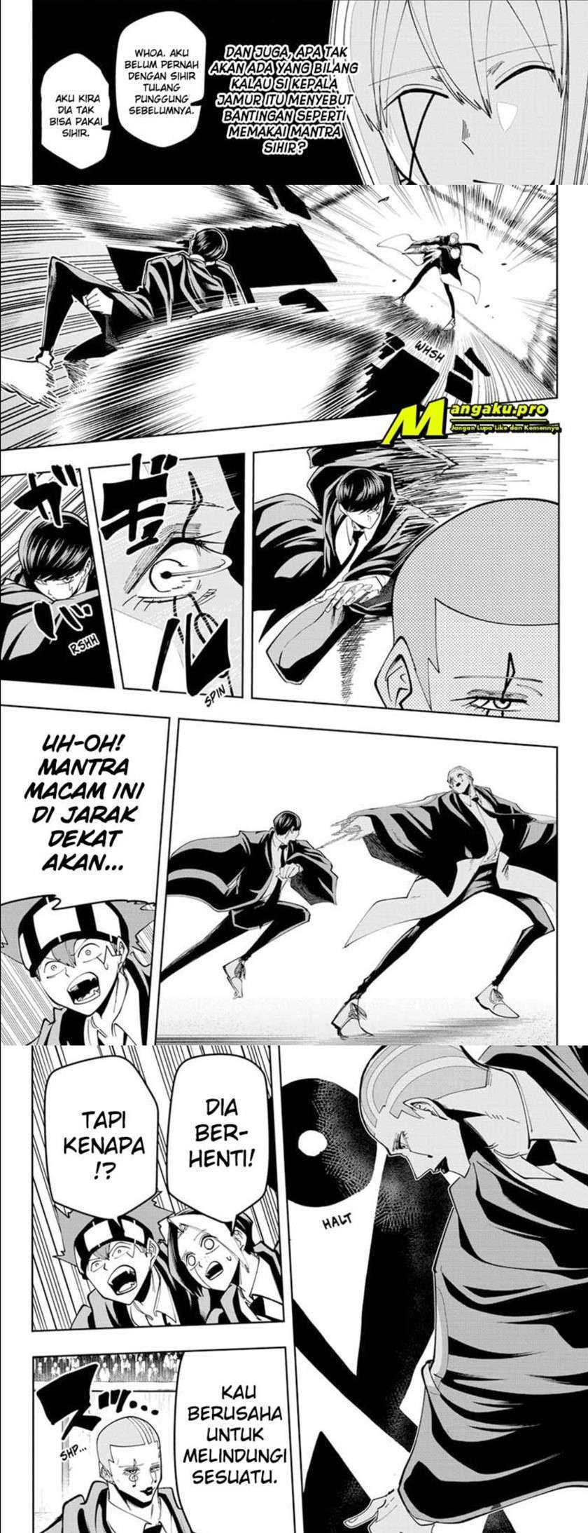 Mashle: Magic and Muscles Chapter 58 - halaman 8