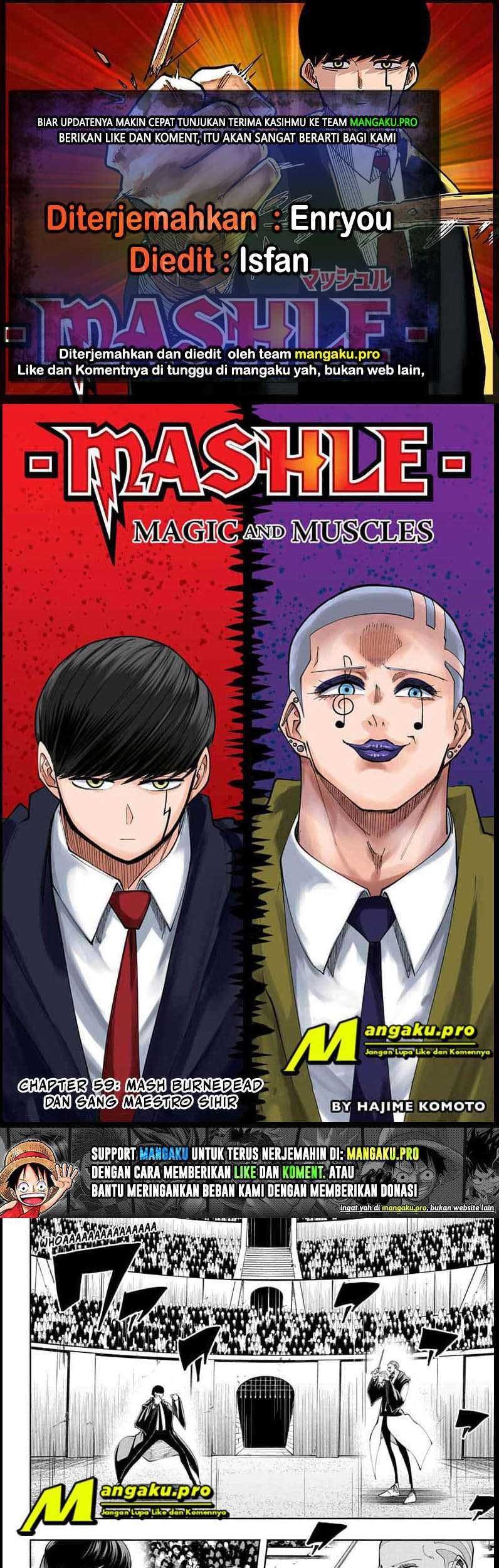 Mashle: Magic and Muscles Chapter 59 - halaman 1