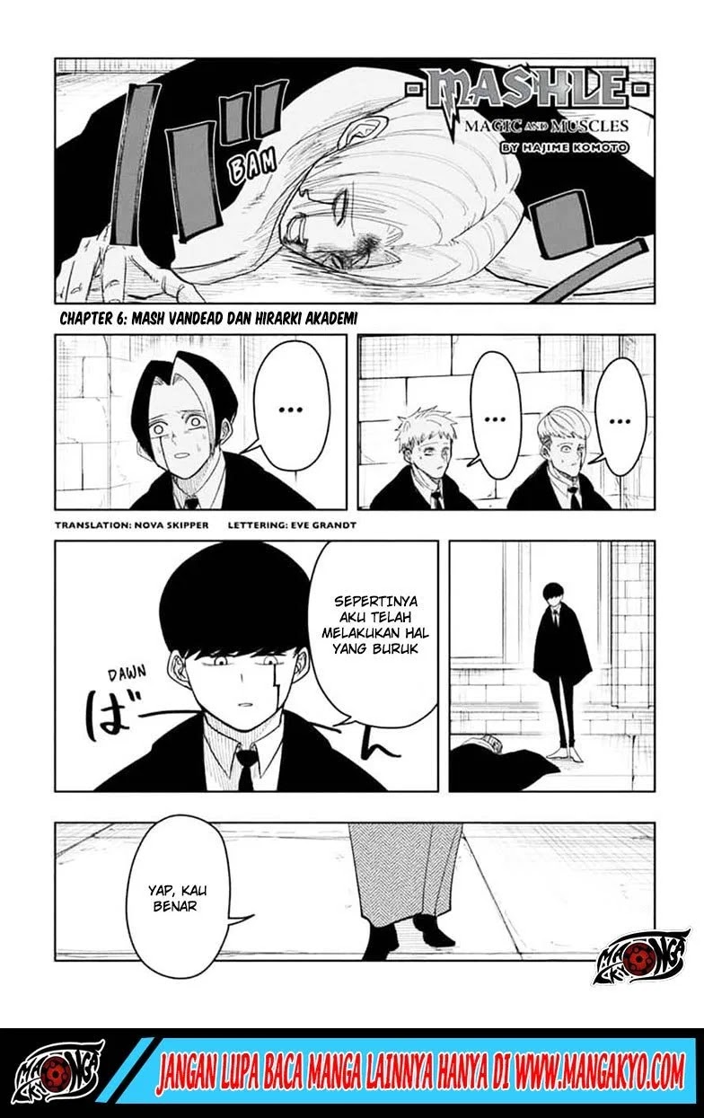 Mashle: Magic and Muscles Chapter 6 - halaman 1