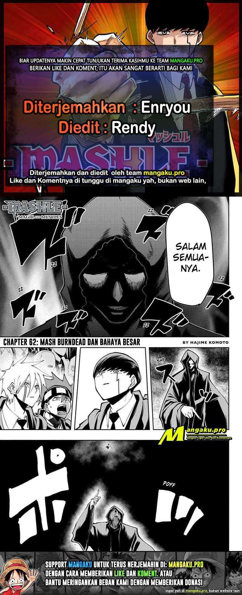Mashle: Magic and Muscles Chapter 62 - halaman 1