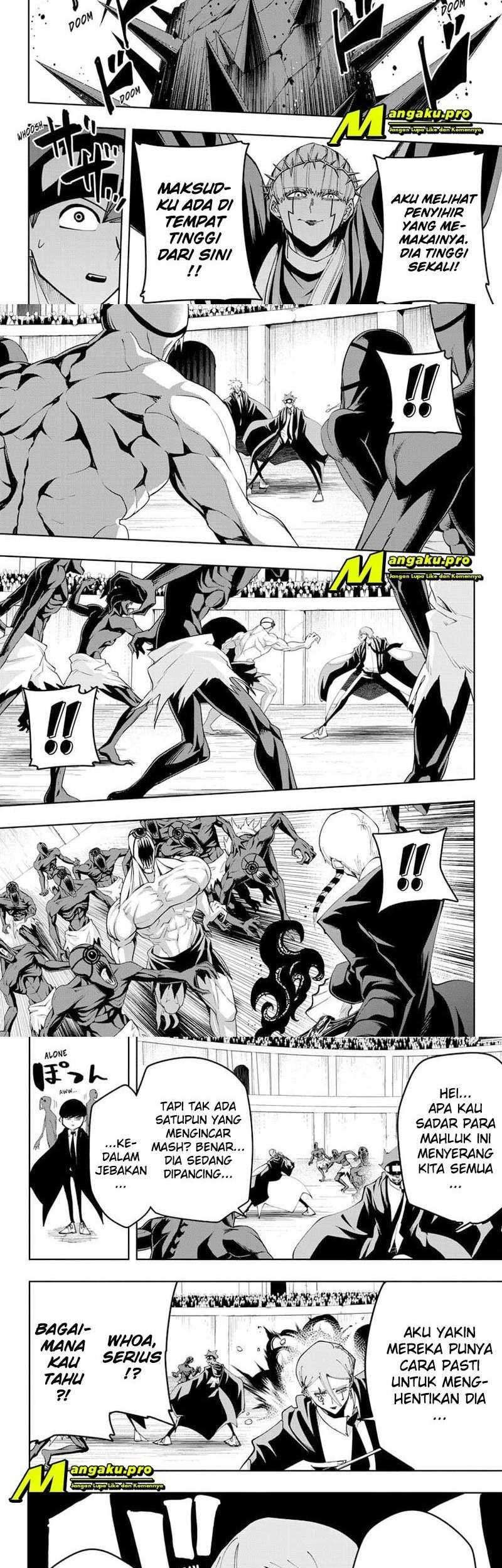 Mashle: Magic and Muscles Chapter 63 - halaman 7