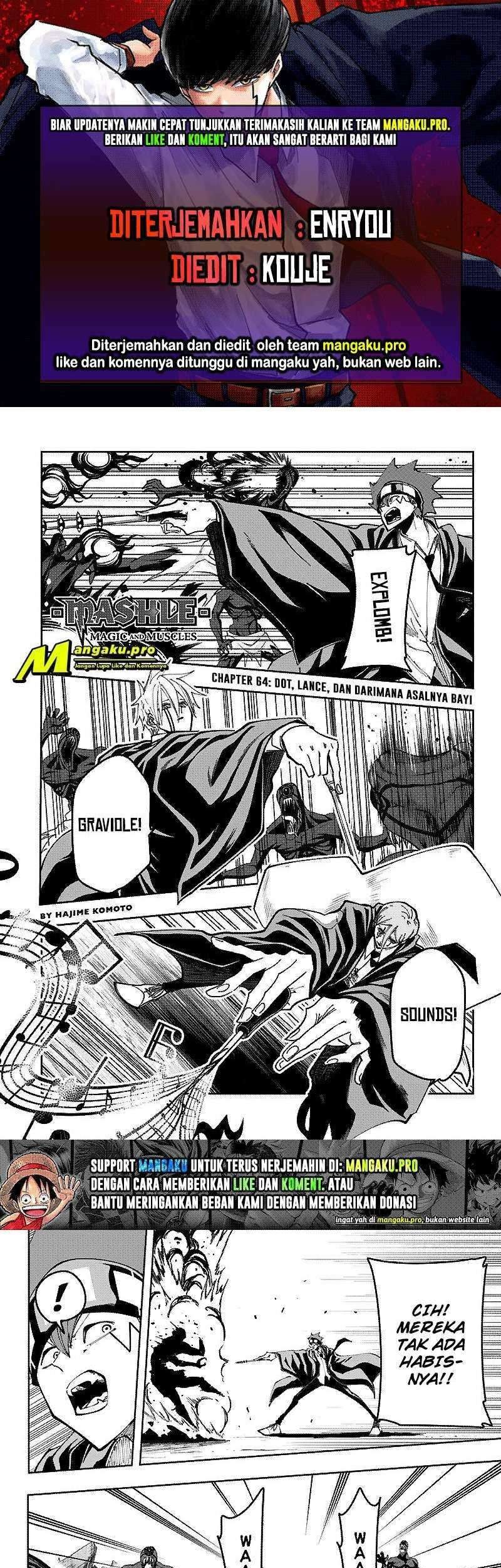 Mashle: Magic and Muscles Chapter 64 - halaman 1
