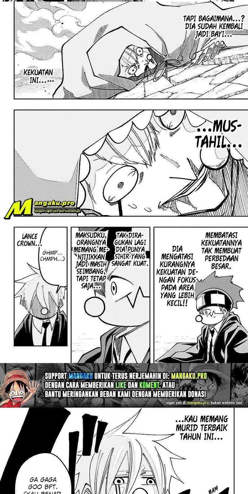Mashle: Magic and Muscles Chapter 64 - halaman 10