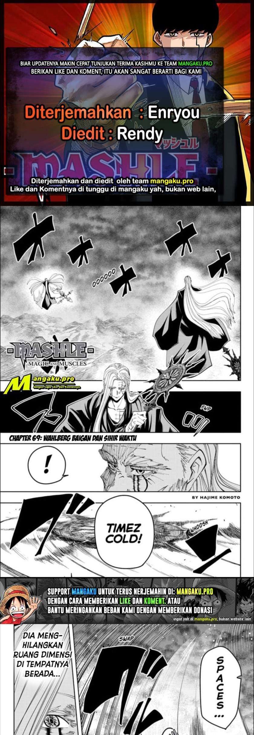 Mashle: Magic and Muscles Chapter 69 - halaman 1
