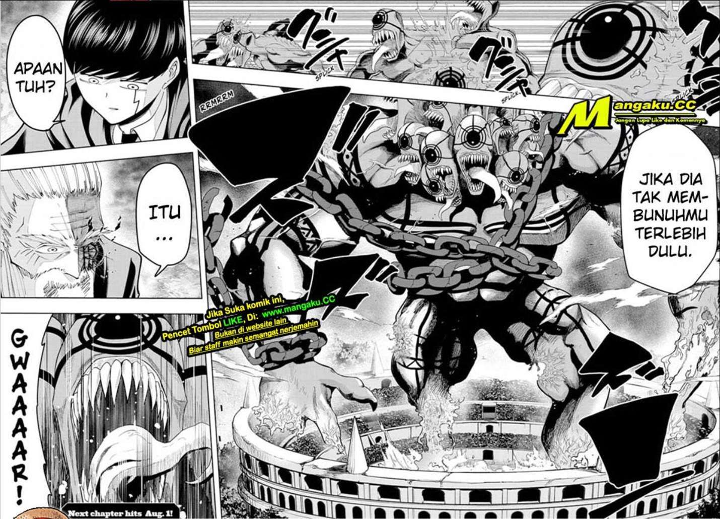 Mashle: Magic and Muscles Chapter 71 - halaman 10