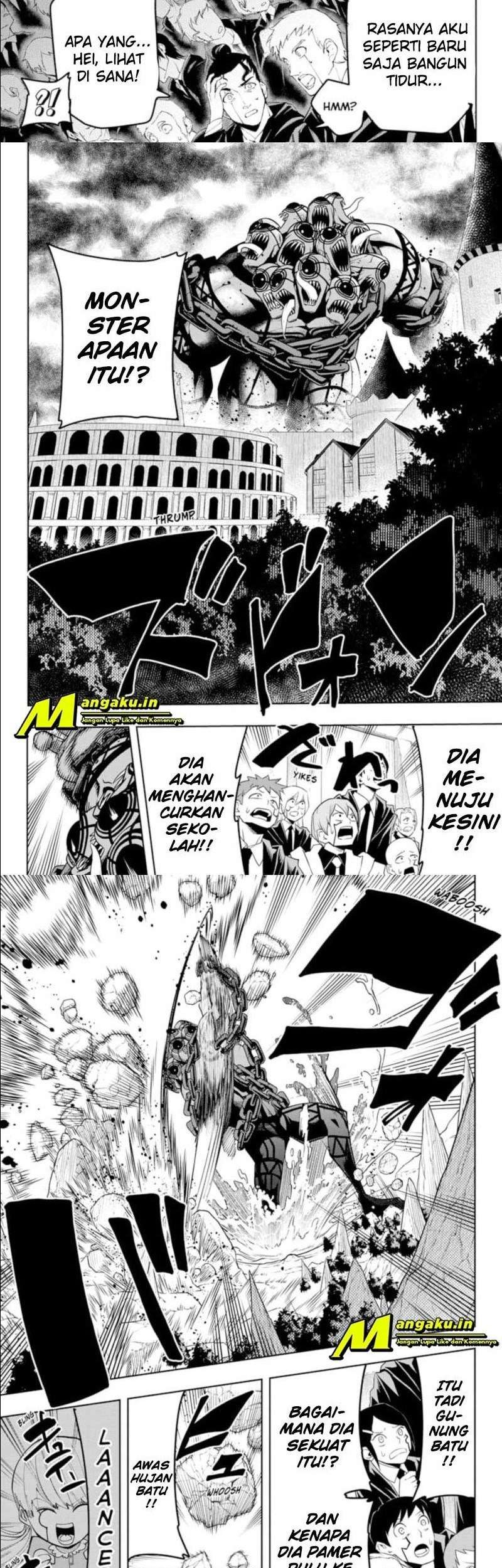 Mashle: Magic and Muscles Chapter 72 - halaman 3