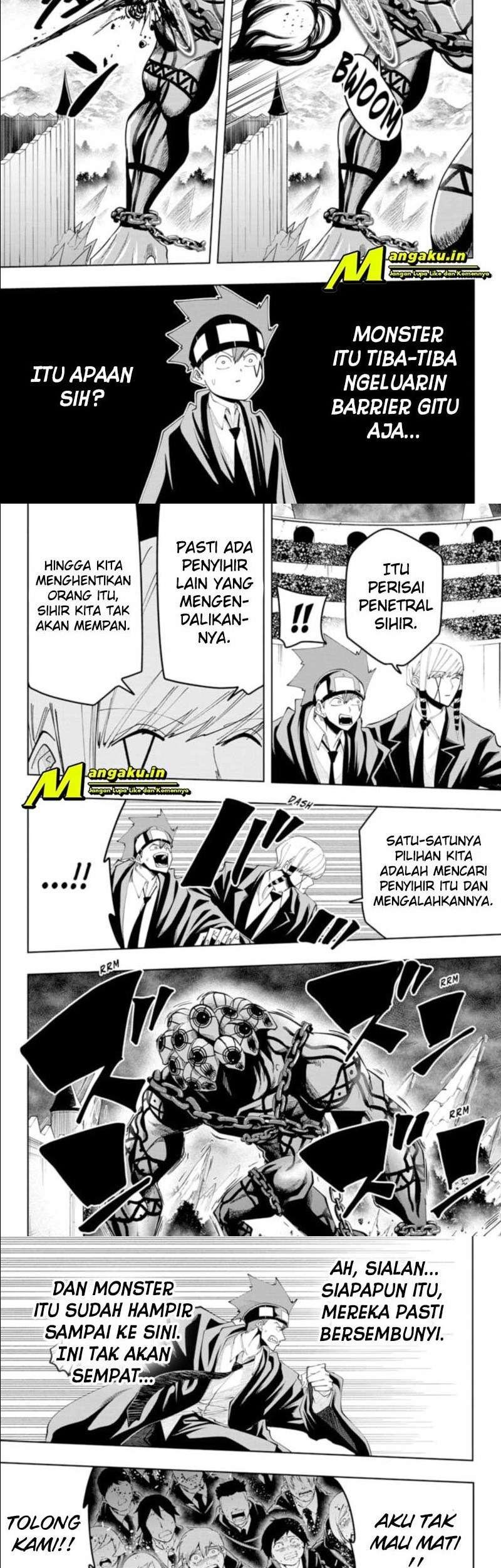 Mashle: Magic and Muscles Chapter 72 - halaman 5