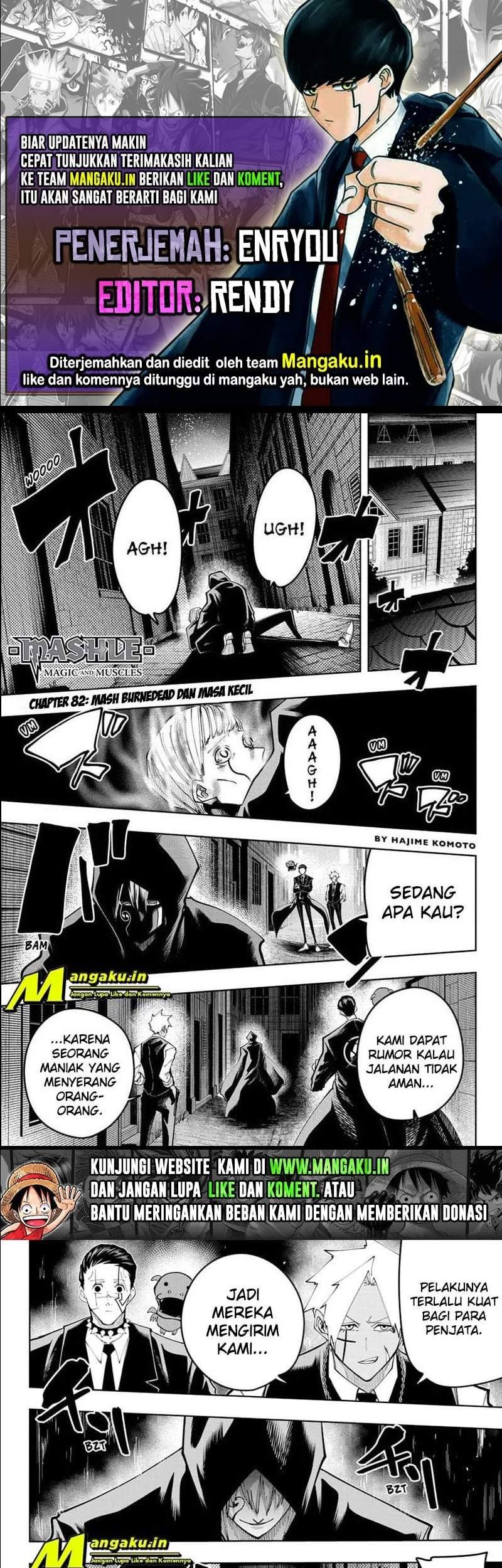 Mashle: Magic and Muscles Chapter 82 - halaman 1