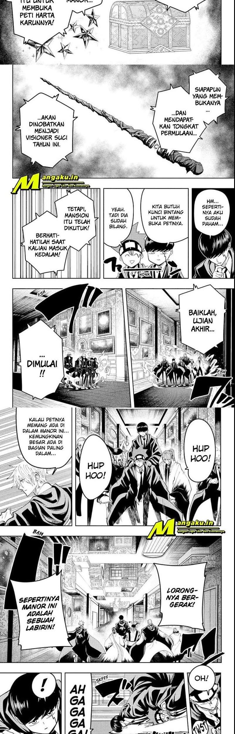 Mashle: Magic and Muscles Chapter 83 - halaman 3