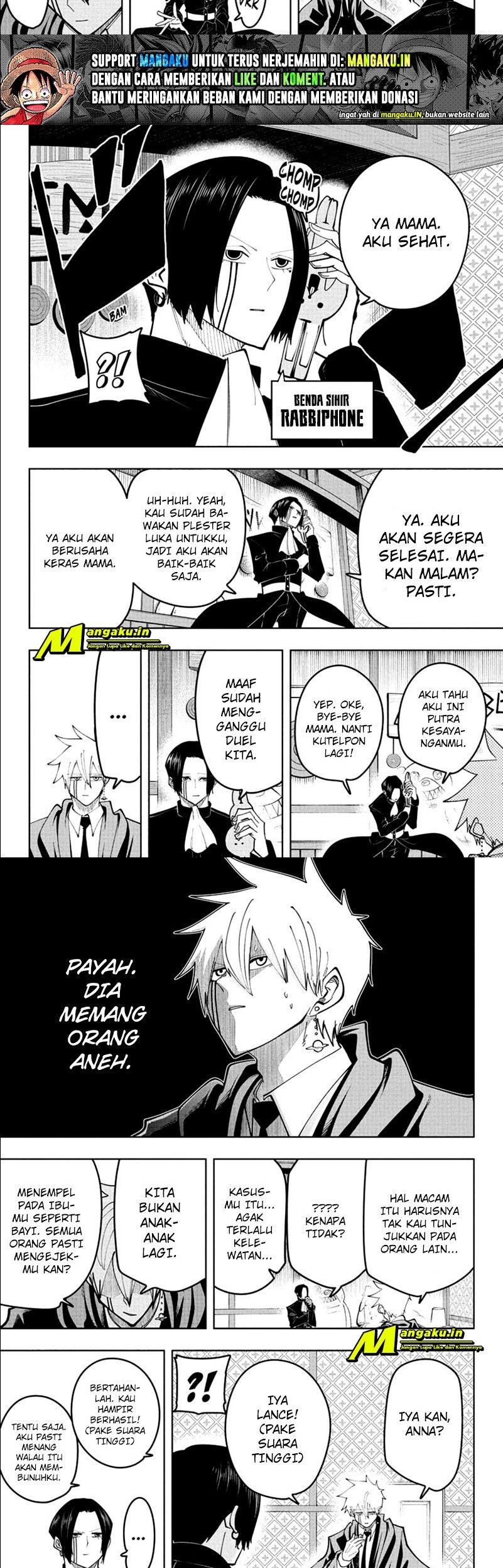 Mashle: Magic and Muscles Chapter 86 - halaman 3