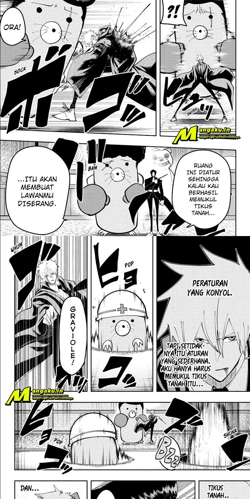 Mashle: Magic and Muscles Chapter 86 - halaman 6