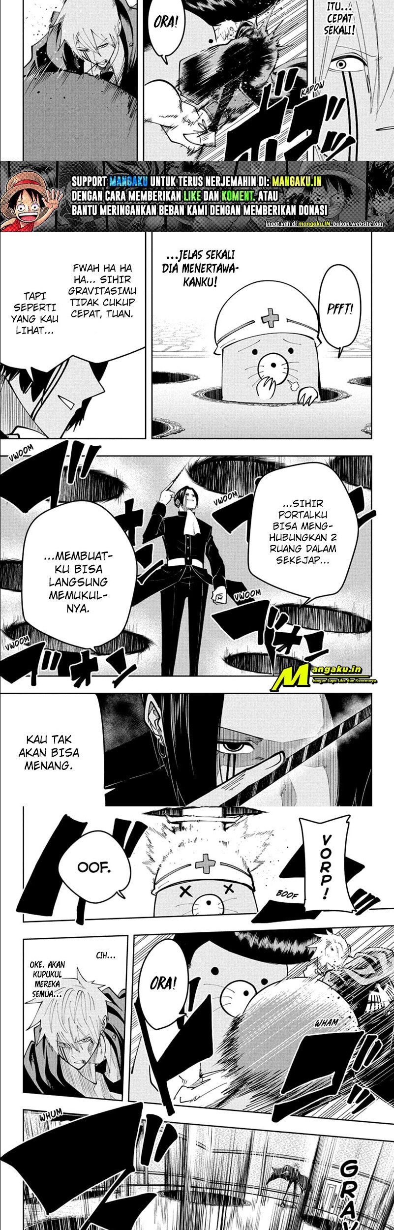 Mashle: Magic and Muscles Chapter 86 - halaman 7