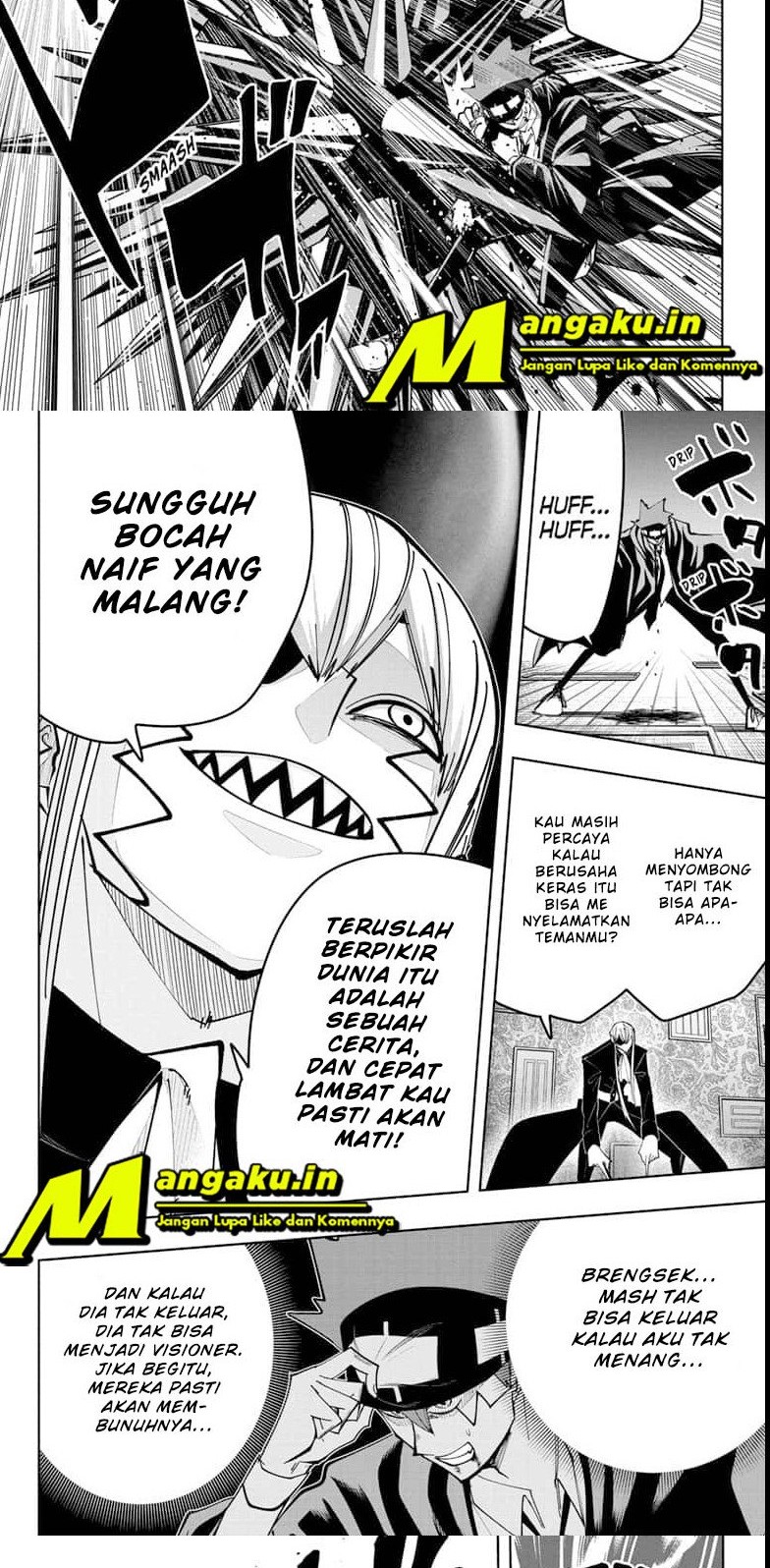 Mashle: Magic and Muscles Chapter 87 - halaman 6