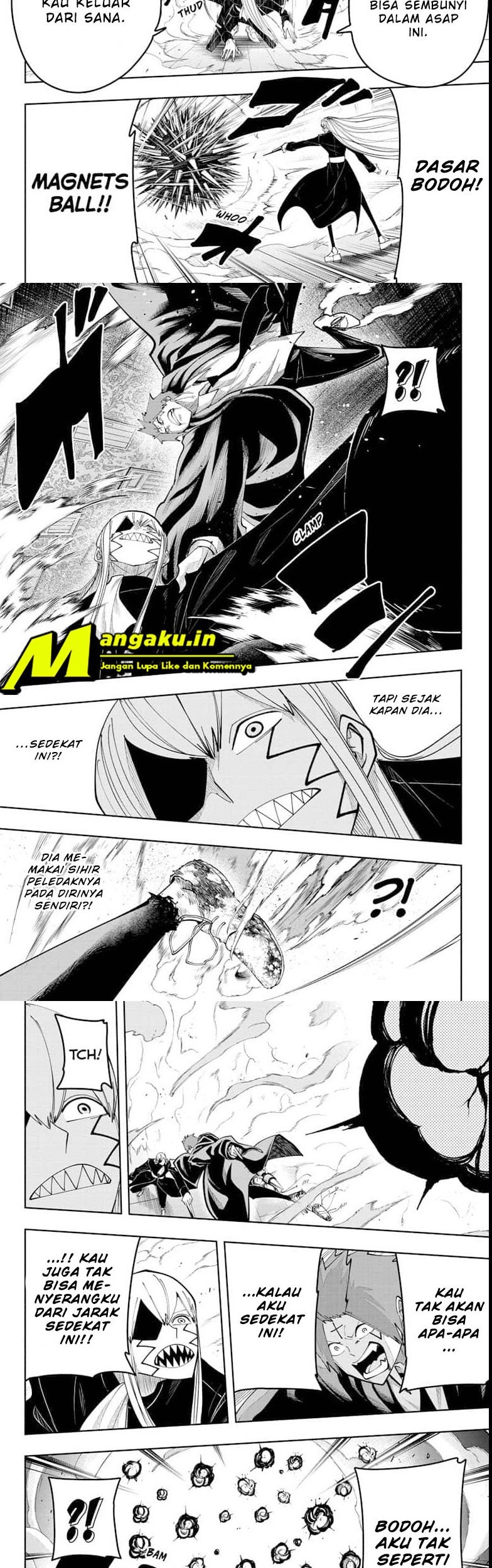 Mashle: Magic and Muscles Chapter 87 - halaman 9