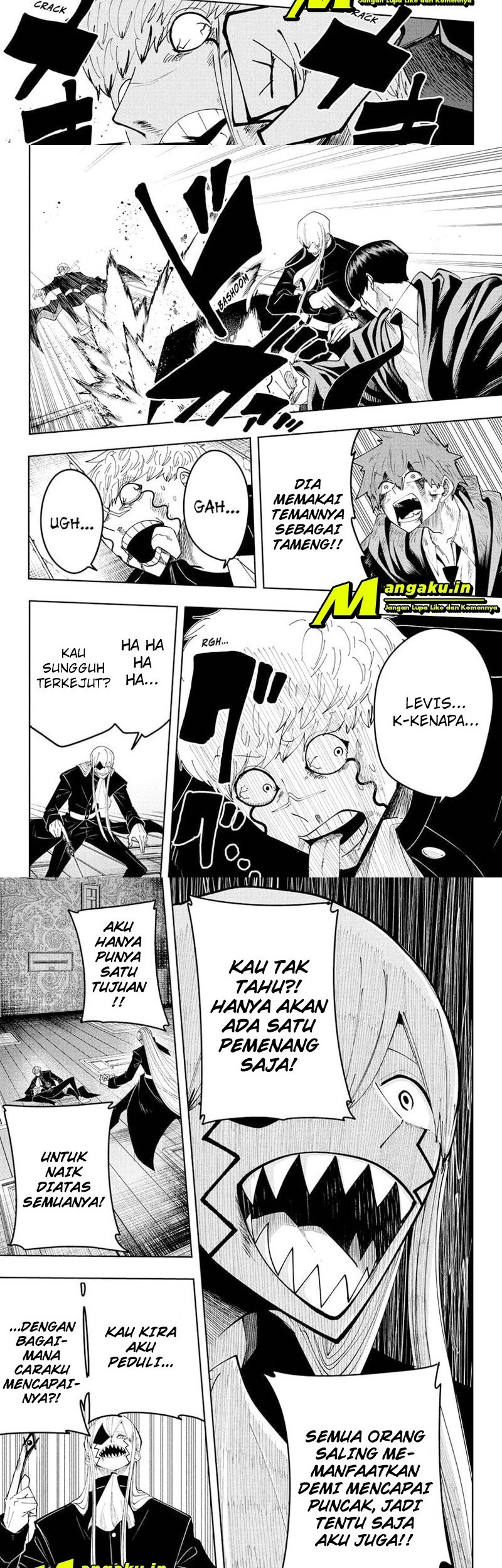Mashle: Magic and Muscles Chapter 89 - halaman 3