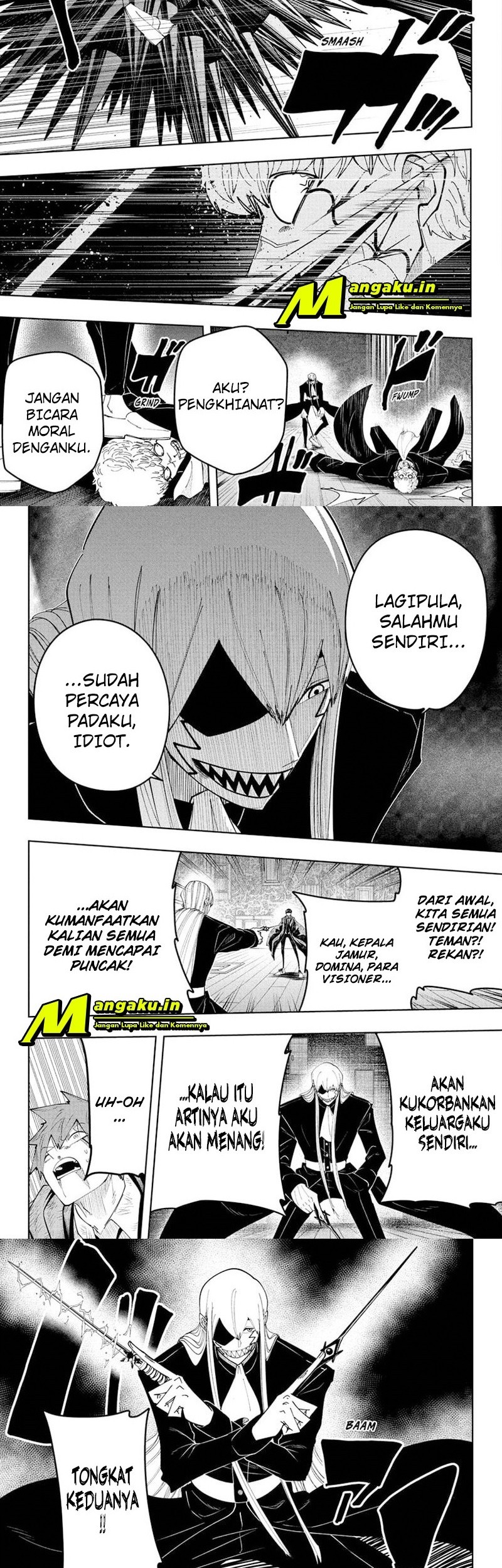 Mashle: Magic and Muscles Chapter 89 - halaman 5