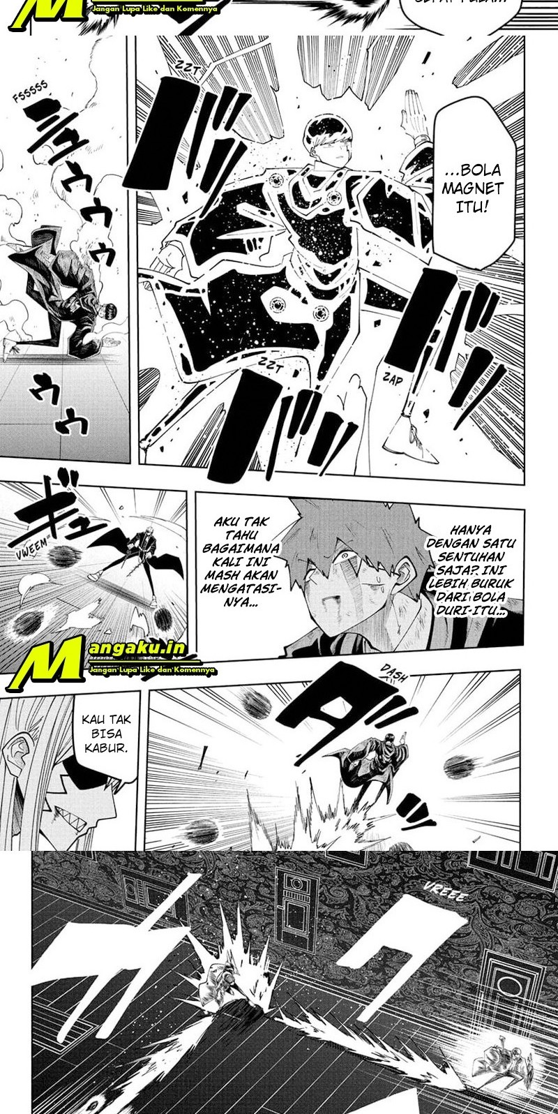 Mashle: Magic and Muscles Chapter 89 - halaman 8