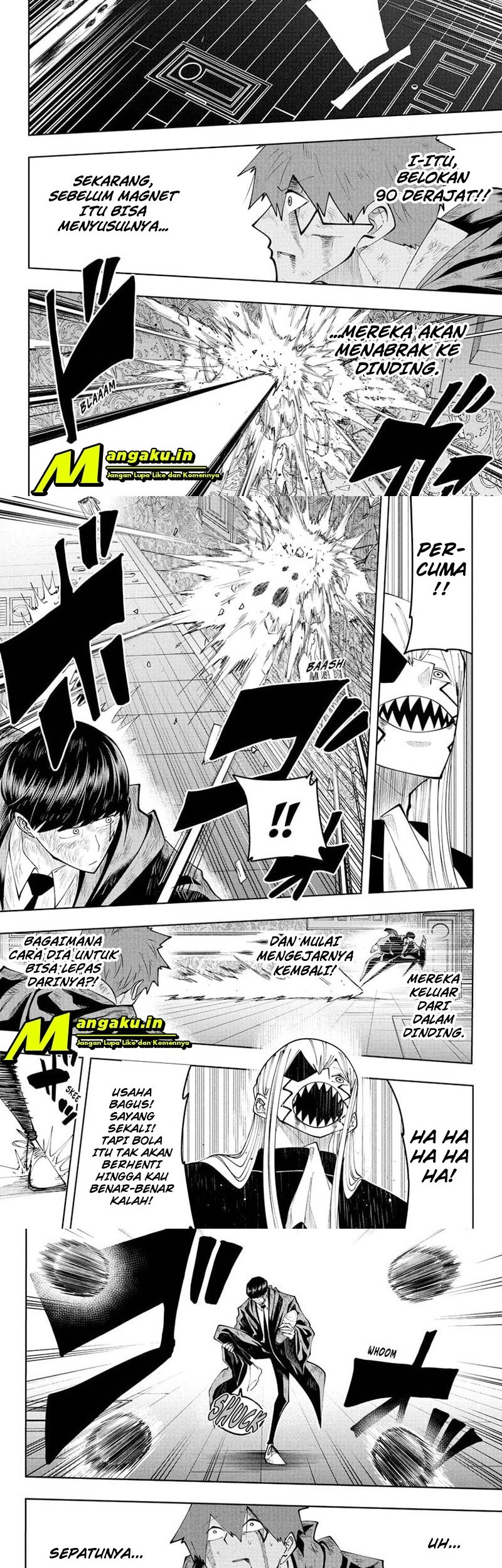 Mashle: Magic and Muscles Chapter 89 - halaman 9