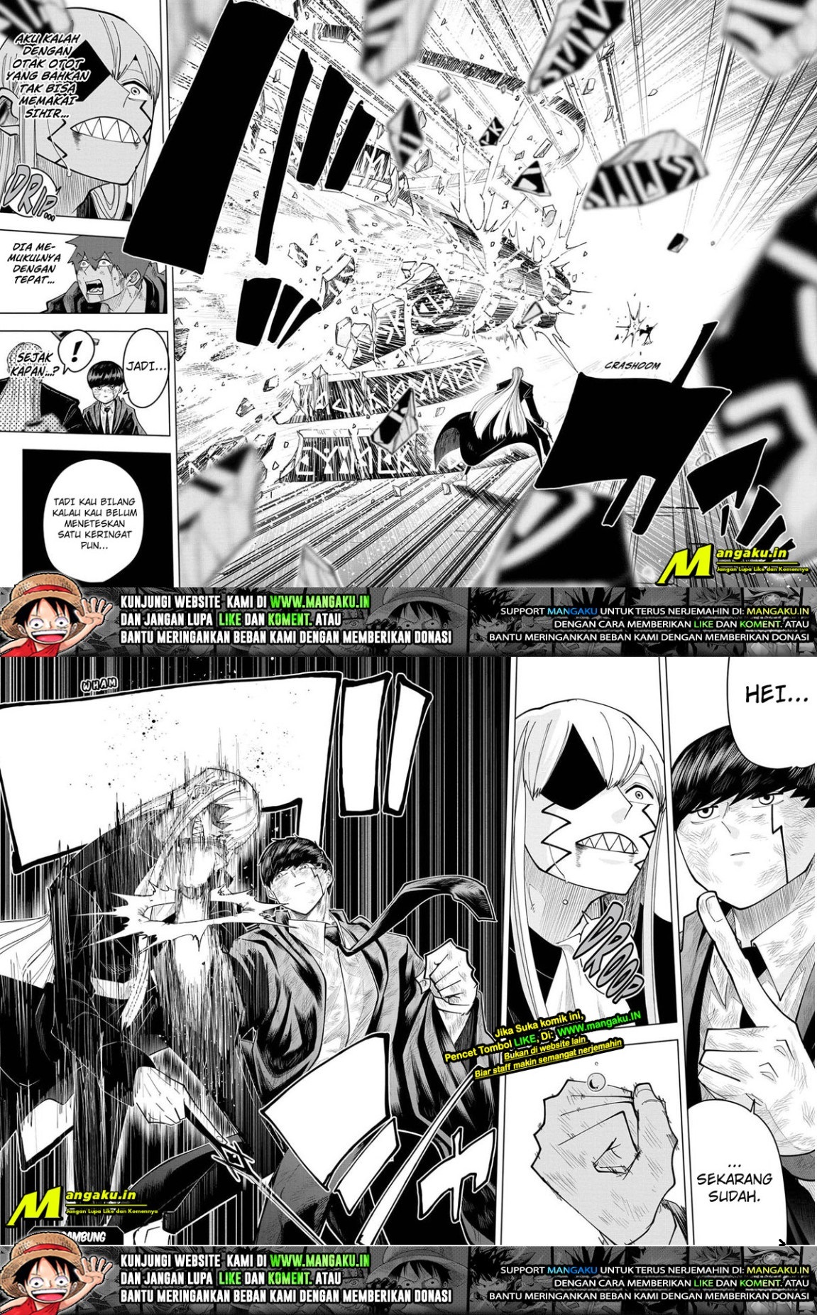 Mashle: Magic and Muscles Chapter 90 - halaman 12