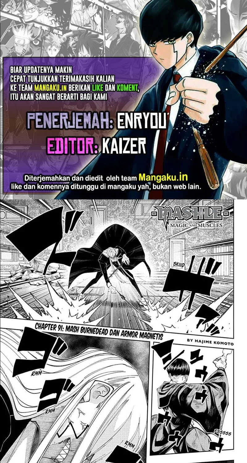 Mashle: Magic and Muscles Chapter 91 - halaman 1