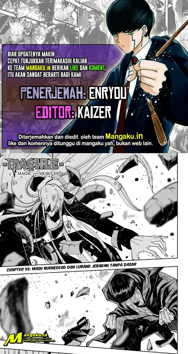 Mashle: Magic and Muscles Chapter 92 - halaman 1