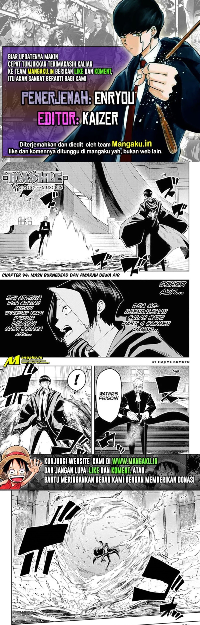 Mashle: Magic and Muscles Chapter 94 - halaman 1