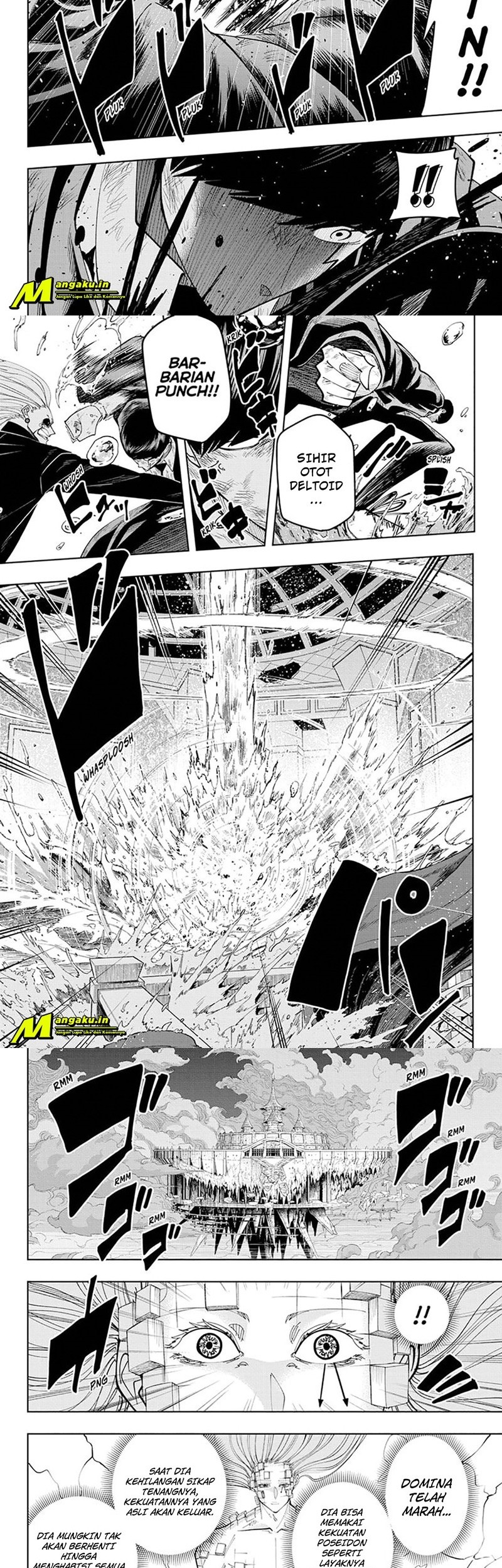 Mashle: Magic and Muscles Chapter 94 - halaman 9