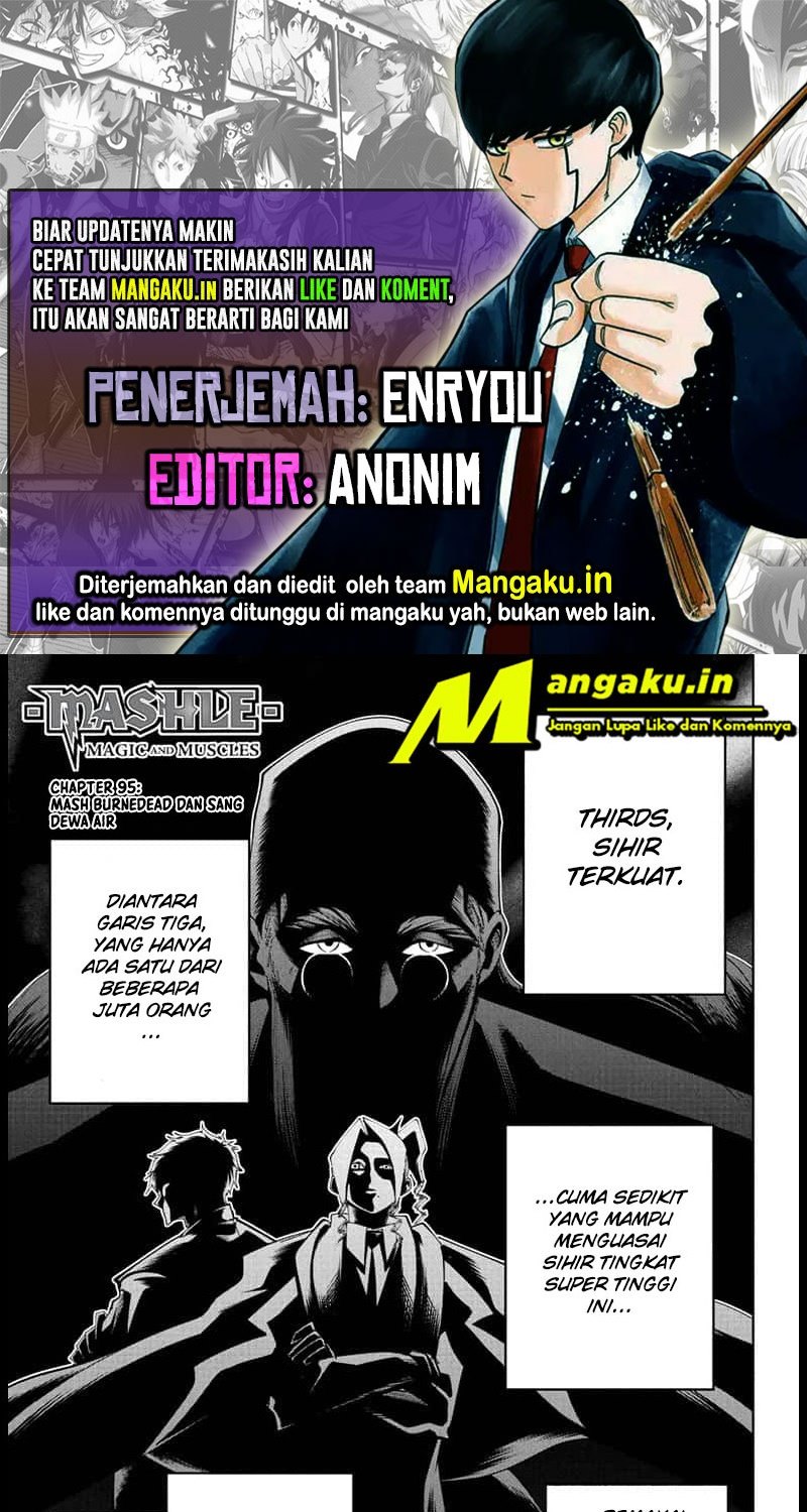 Mashle: Magic and Muscles Chapter 95 - halaman 1