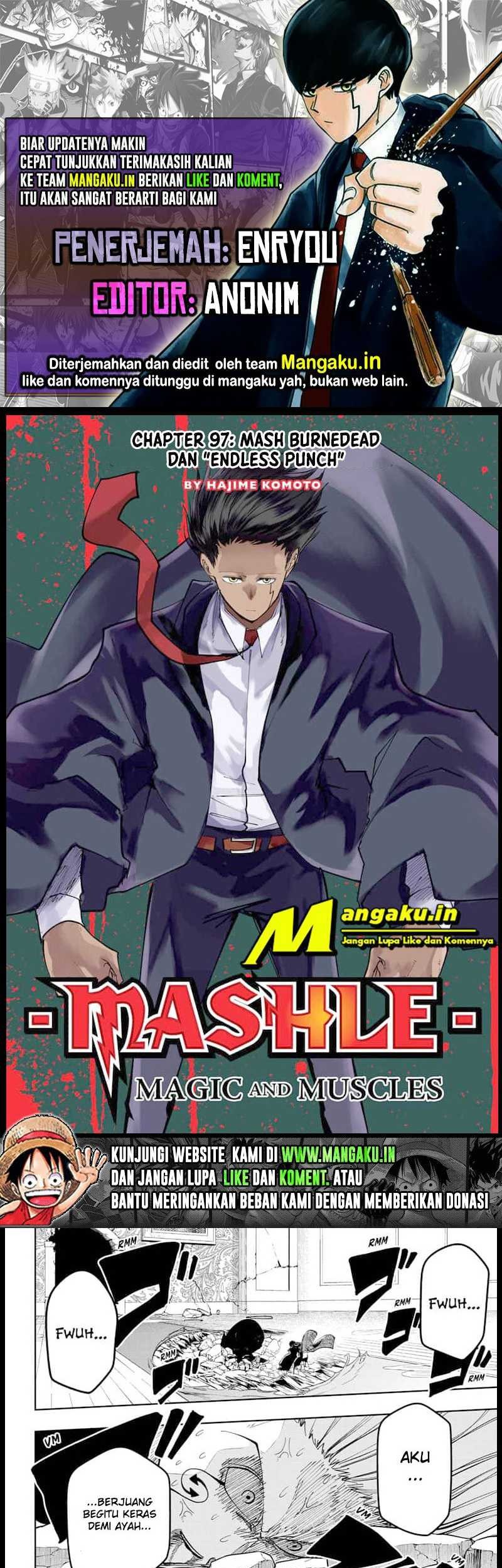 Mashle: Magic and Muscles Chapter 97 - halaman 1