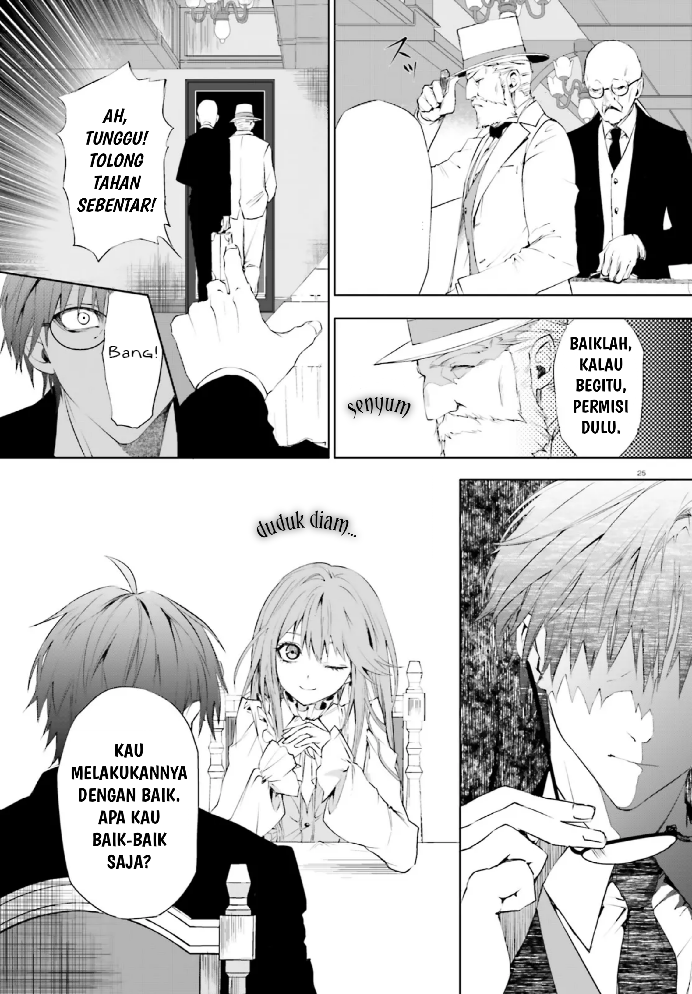 Masquerade Confidence: Sagishi wa Shoujo to Kamen Shikake no Tabi wo Suru Chapter 1 - halaman 28