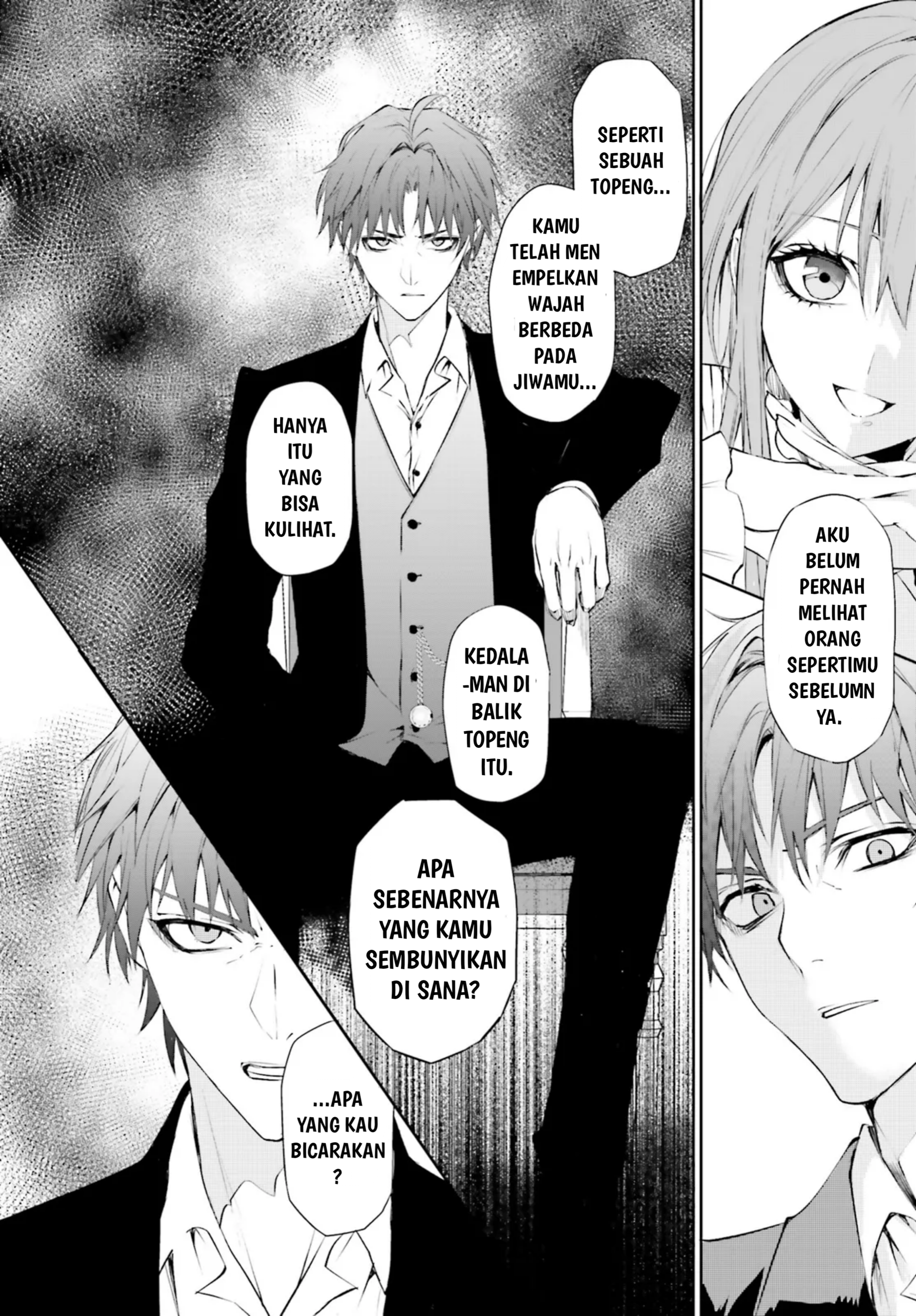 Masquerade Confidence: Sagishi wa Shoujo to Kamen Shikake no Tabi wo Suru Chapter 1 - halaman 35