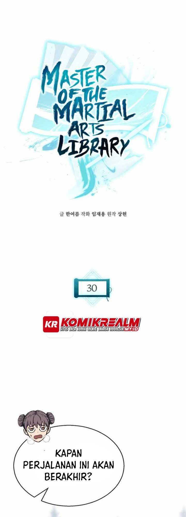 Master of the Martial Arts Library Chapter 30 - halaman 2