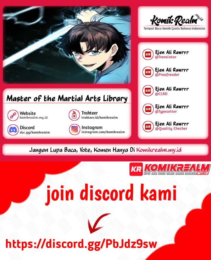 Master of the Martial Arts Library Chapter 33 - halaman 1