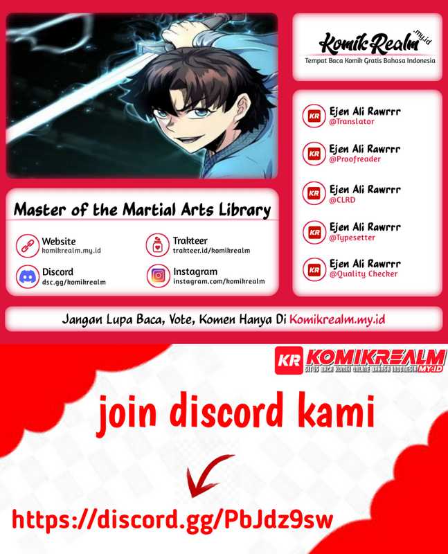 Master of the Martial Arts Library Chapter 40 - halaman 1