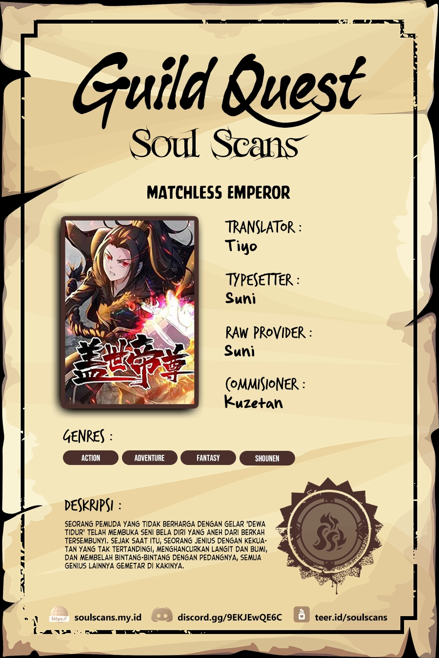Matchless Emperor Chapter 171 - halaman 1