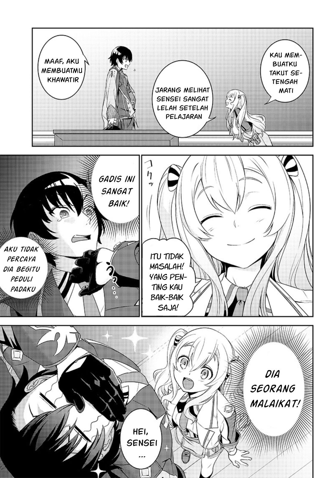 Matei Kyoushi to Juuzoku Shoujo no Haitoku Keiyaku Chapter 1.2 - halaman 17