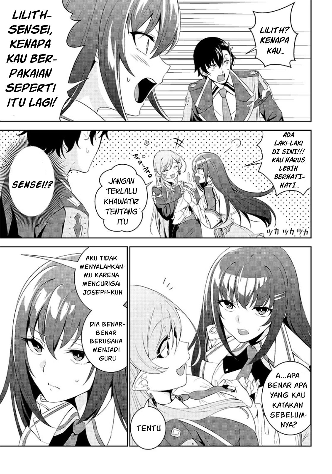 Matei Kyoushi to Juuzoku Shoujo no Haitoku Keiyaku Chapter 1.2 - halaman 4