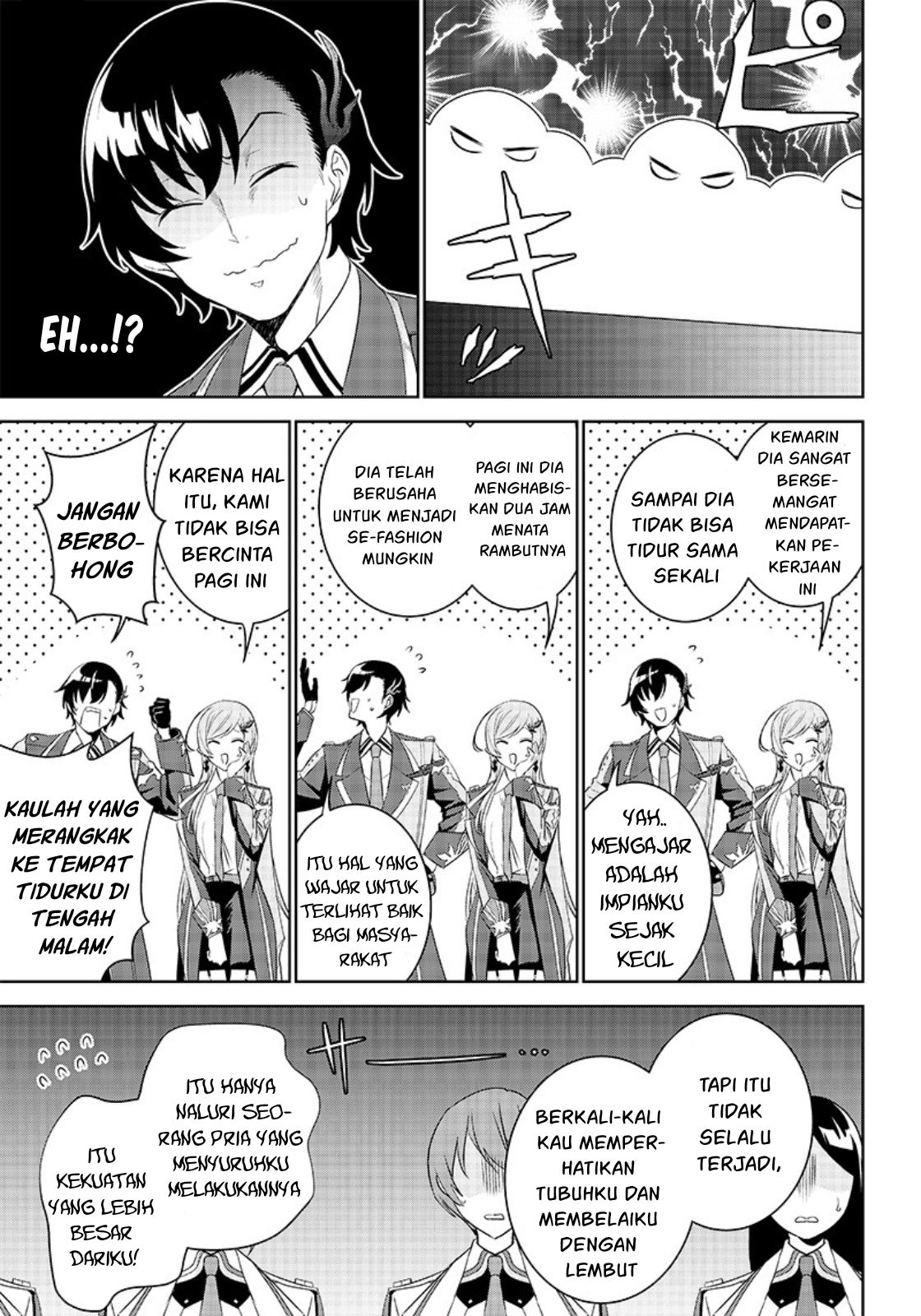 Matei Kyoushi to Juuzoku Shoujo no Haitoku Keiyaku Chapter 1.2 - halaman 8