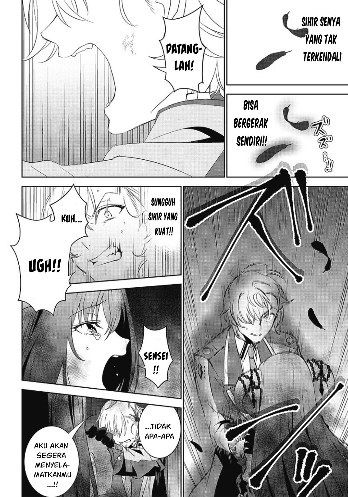 Matei Kyoushi to Juuzoku Shoujo no Haitoku Keiyaku Chapter 10.2 - halaman 12