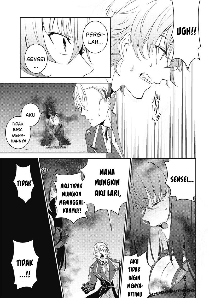 Matei Kyoushi to Juuzoku Shoujo no Haitoku Keiyaku Chapter 10.2 - halaman 5