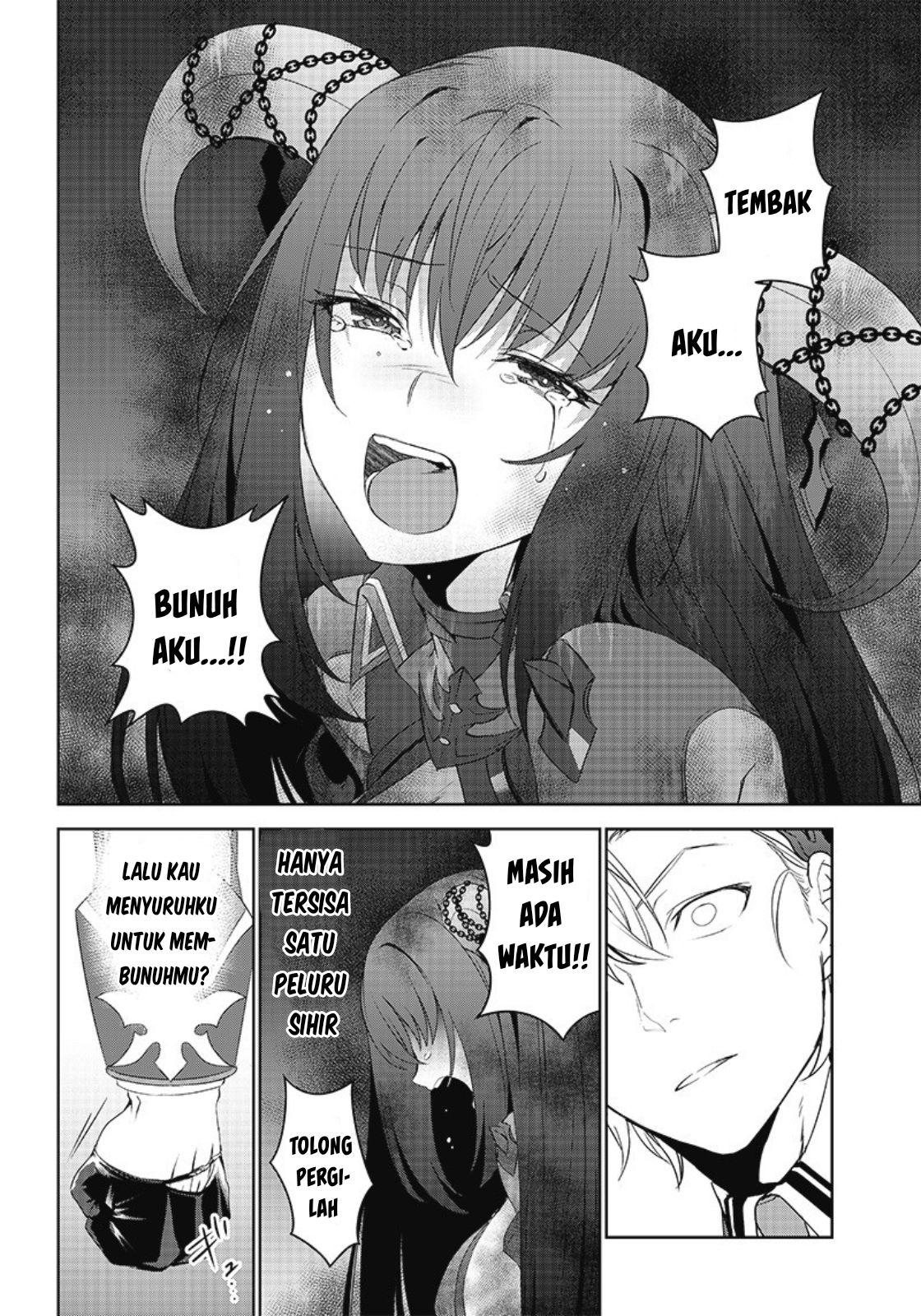 Matei Kyoushi to Juuzoku Shoujo no Haitoku Keiyaku Chapter 10.2 - halaman 6